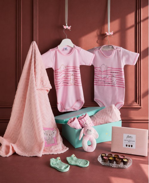 Hello Baby Girl Gift Hamper <br/>(New Baby Gift)